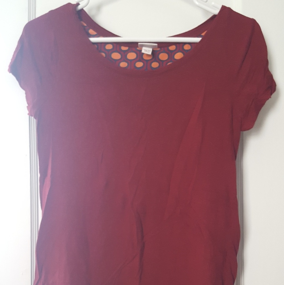 XS High Low short sleeve shirt